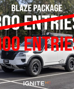 White Patrol Warrior Blaze Package - 900 Entries