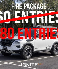 White Patrol Warrior Fire Package - 180 Entries